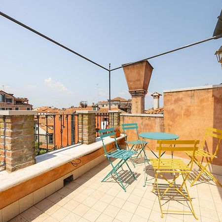 Apartamento Luxury Penthouse With Terrace Venecia Exterior foto