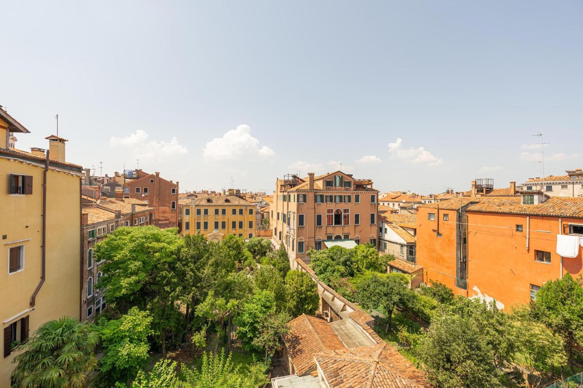 Apartamento Luxury Penthouse With Terrace Venecia Exterior foto